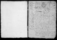 CHALO-SAINT-MARS. - Archives antérieures à la Révolution . - Registres paroissiaux. - paroisse Saint-Médard. - Baptêmes, mariages et sépultures 