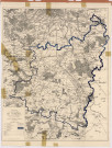 CORBEIL-ESSONNES. - Cartes générales de l'Essonne : carte de l'arrondissement de Corbeil, extraite de la carte du département, dressée par ordre du Conseil général, s. d. Ech. 1/82 500. Papier. N et B. Dim. 61 x 45,5 cm. [1 plan]. 