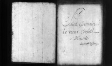 SAINT-GERMAIN-LES-CORBEIL. Paroisse Saint-Germain : Baptêmes, mariages, sépultures : registre paroissial (1766-1778). 
