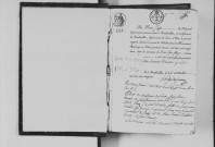 BRIIS-SOUS-FORGES. Naissances, mariages, décès : registre d'état civil (1822-1830). 