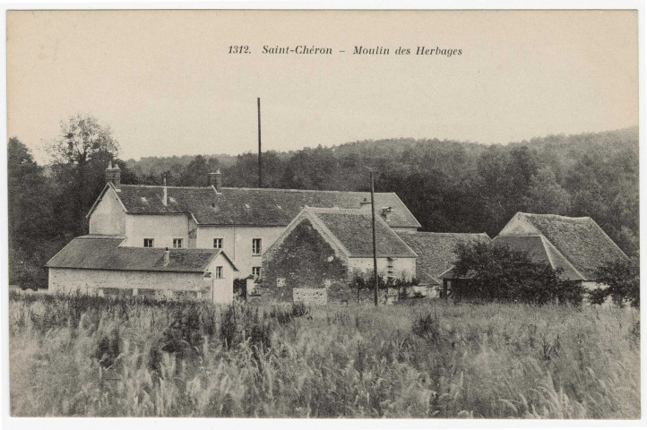SAINT-CHERON. - Moulin des Herbages [Editeur Librairie Nouvelle]. 