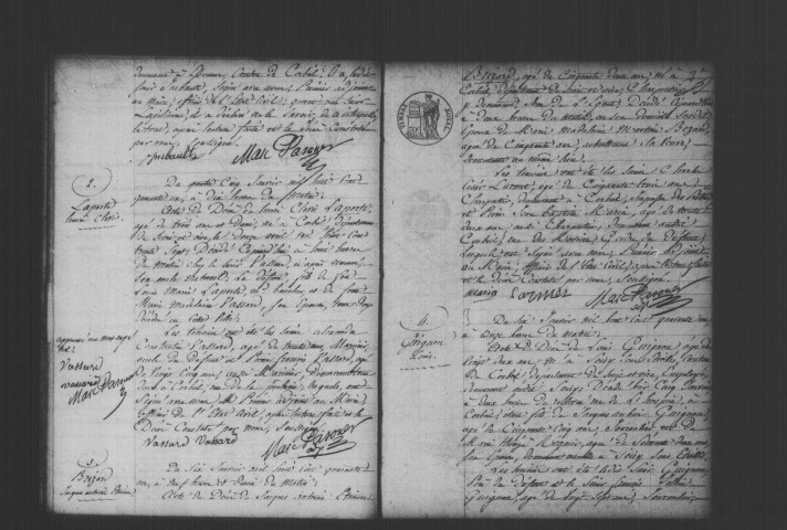 CORBEIL. Décès : registre d'état civil (1841). 