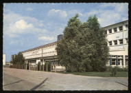 VIGNEUX-SUR-SEINE. - Groupe scolaire J. Curie. Photogravure Raymon, 1986, 1 timbre à 2 francs 20 centimes, couleur. 