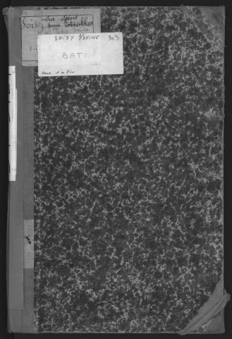 SOISY-SUR-SEINE. - Matrice des propriétés bâties [cadastre rénové en 1935]. 