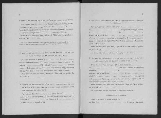 ETAMPES.- Naissances : registre d'état civil. 