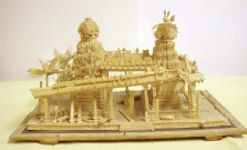 maquette : Temple oriental