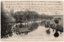 EPINAY-SOUS-SENART. - L'Yerres près de la Passerelle. Mulard (1903), 5 lignes, 10 c, ad. 