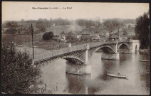 RIS-ORANGIS.- Le pont (juillet 1931).