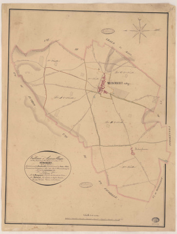 MEROBERT. - Plan d'assemblage. 
