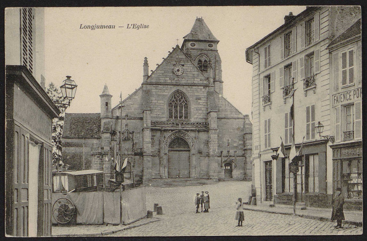 LONGJUMEAU.- L'église [1904-1906].