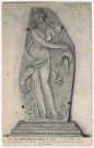 SAINTE-GENEVIEVE-DES-BOIS. - Naïade XVIIIe siecle, en bas relief [Editeur Allorge]. 