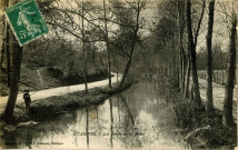 ETAMPES. - Les bords de la Juine [Editeur Rameau, 1913, timbre à 5 centimes]. 