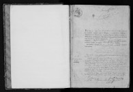 PUSSAY. Naissances, mariages, décès : registre d'état civil (1861-1875). 
