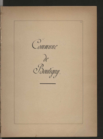 BOUTIGNY-SUR-ESSONNE (1899). 24 vues de microfilm 35 mm en bandes de 5 vues. 