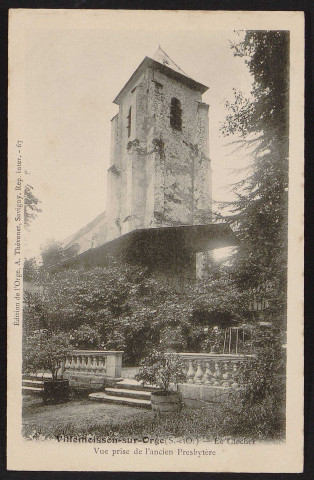 VILLEMOISSON-SUR-ORGE.- Le clocher [1900-1903].