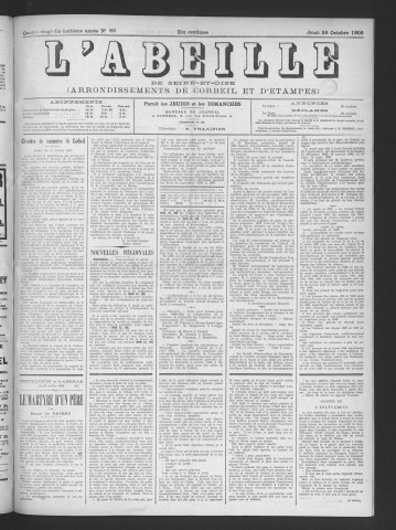 n° 83 (29 octobre 1908)