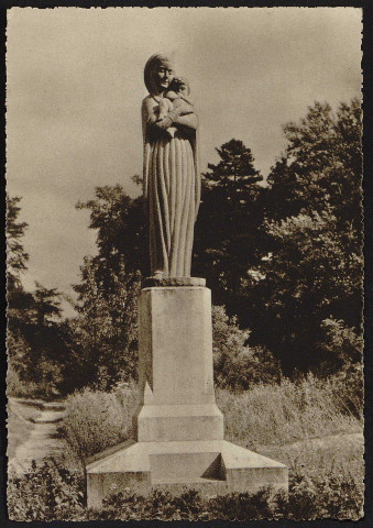 Etiolles.- Le Saulchoir, couvent des Dominicains : La Vierge du cloître [1960-1964]. 