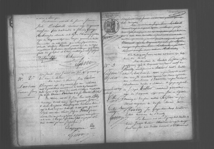 ETAMPES. Décès : registre d'état civil (1847). 