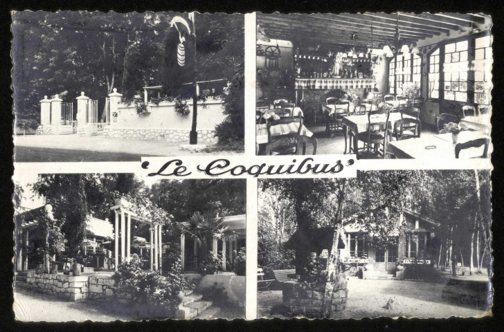 MILLY-LA-FORET. - Le Coquibus, auberge en forêt, route de Fontainebleau. Edition d'art Rameau. 