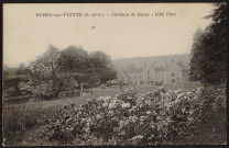 Bures-sur-Yvette.- Château de Bures, côté parc [1904-1920]. 