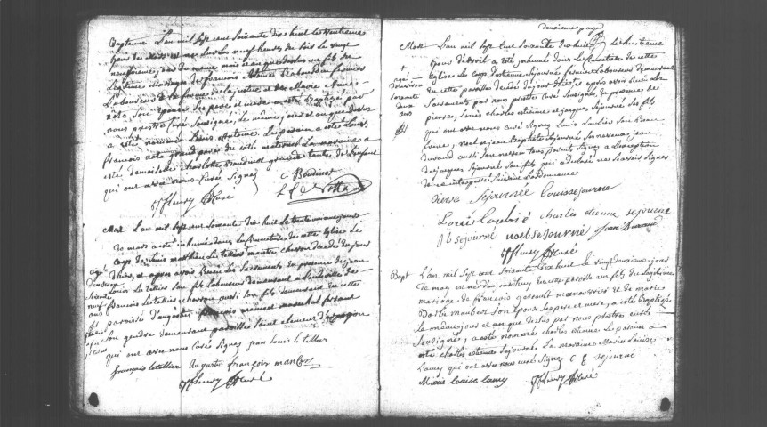 PLESSIS-PATE (LE). Paroisse Notre-Dame : Baptêmes, mariages, sépultures : registre paroissial (1778-1787). 