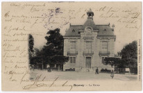 BRUNOY. - La mairie, Baillon, 1904, 14 lignes, 10 c, ad. 