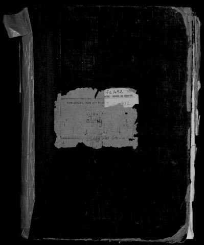 IGNY. - Matrice des propriétés non bâties : folios 1 à 492 [cadastre rénové en 1962]. 