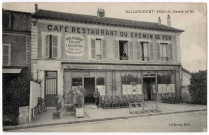 BALLANCOURT-SUR-ESSONNE. - Hôtel du Chemin de fer, Lelièvre, 21 lignes. 