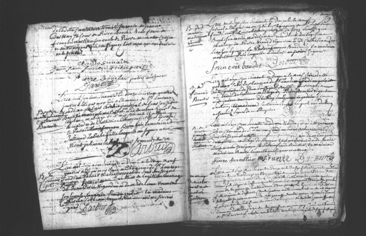 ETAMPES. Paroisse Saint-Pierre : Baptêmes, mariages, sépultures : registre paroissial (1772-1784). 