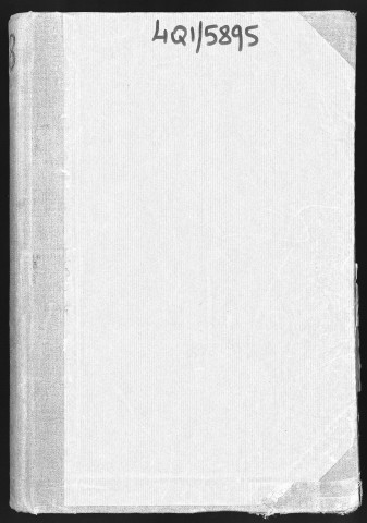 Conservation des hypothèques de CORBEIL. - Répertoire des formalités hypothécaires, volume n° 488 : A-Z (registre ouvert vers 1920). 