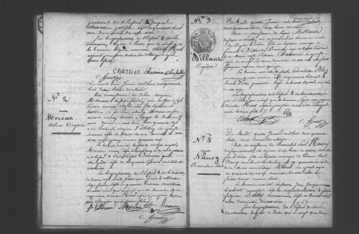 ETAMPES. Naissances : registre d'état civil (1848). 