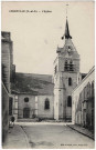 ANGERVILLE. - L'église, Melles Boulard, 1921, 2 mots, 15 c, ad. 