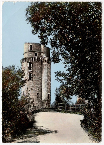 MONTLHERY. - Donjon du château de Montlhéry [Editeur CIM, couleur]. 