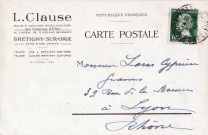 BRETIGNY-SUR-ORGE. - Graines d'Elite Clause. 1924, timbre à 5 centimes.
. 
