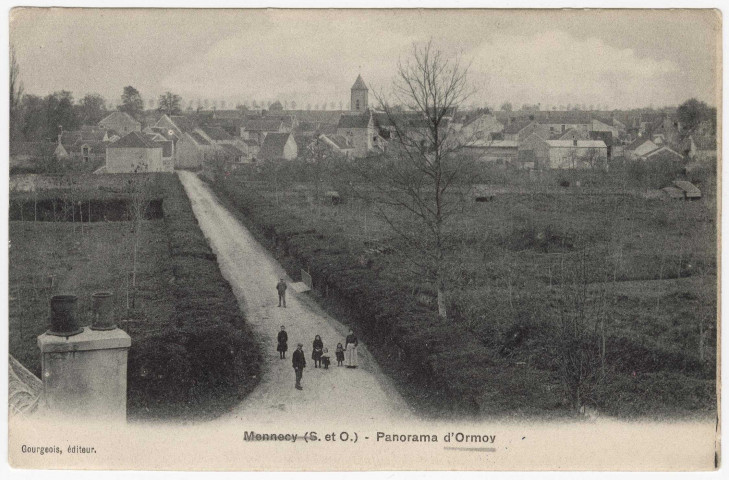 ORMOY. - Panorama d'Ormoy [Editeur Gourgeois]. 