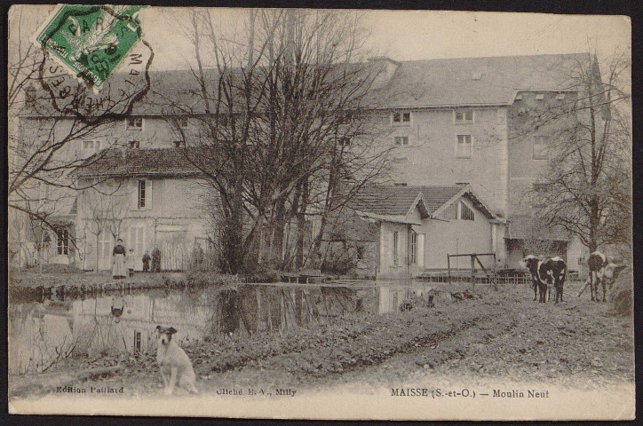 MAISSE.- Moulin Neuf (14 septembre 1916).