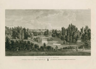 MEREVILLE. Vue générale du parc de MEREVILLE, Constant Bourgeois, dessinateur, J. Perdoux, sculpteur, planche 47 s.d., N et B Dim. 26 x 38. 