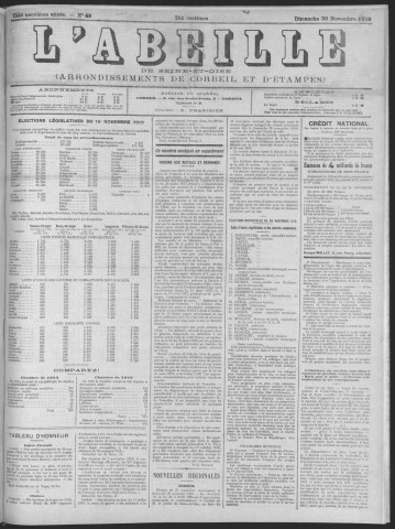 n° 48 (30 novembre 1919)