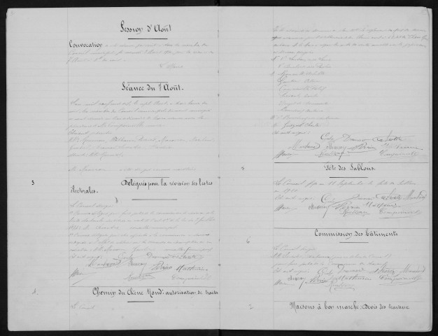 BOISSY-SOUS-SAINT-YON. - Administration de la commune. - Registre des délibérations du conseil municipal (21/07/1910 - 09/08/1928). 