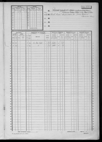 MORSANG-SUR-ORGE. - Matrice des propriétés non bâties : folios 2293 à 2692 [cadastre rénové en 1959]. 