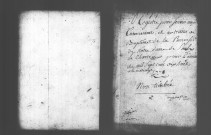SAULX-LES-CHARTREUX. Paroisse Notre-Dame : Baptêmes, mariages, sépultures : registre paroissial (1771-1778). 