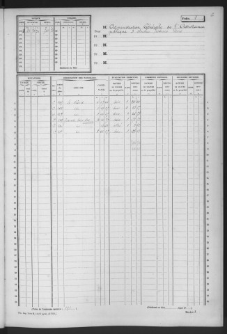 VAL-SAINT-GERMAIN (LE). - Matrice des propriétés non bâties : folios 1 à 492 [cadastre rénové en 1938]. 