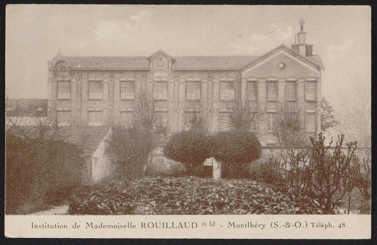 Montlhéry.- Institution de Mademoiselle Rouillaud [1936]. 
