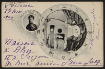 JUVISY-SUR-ORGE.- Mr et Mme Camille Flammarion, 1904.
