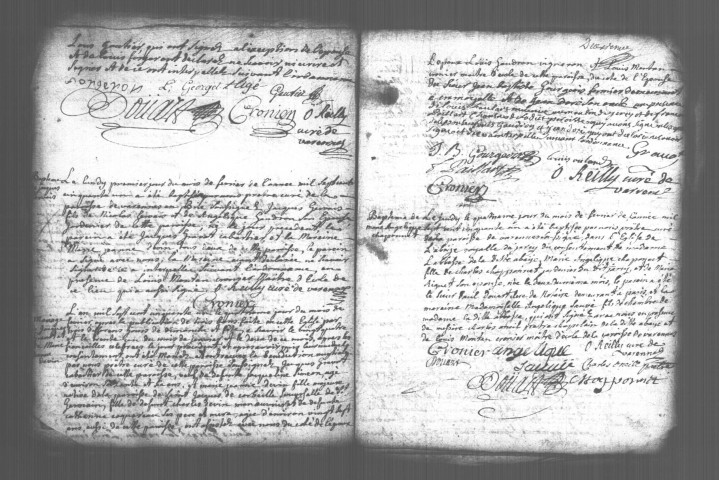 VARENNES-JARCY. Paroisse Saint-Sulpice : Baptêmes, mariages, sépultures : registre paroissial (1751-1774). [Lacunes : B.M.S. (1758-1761)]. 