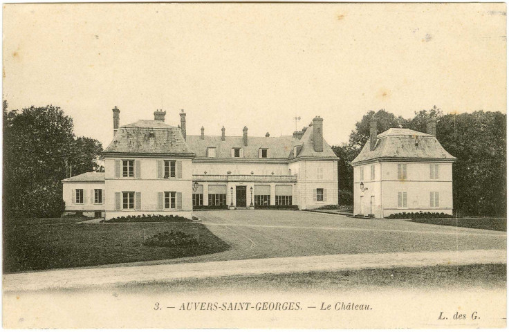 AUVERS-SAINT-GEORGES. - Le château, L. des G. 