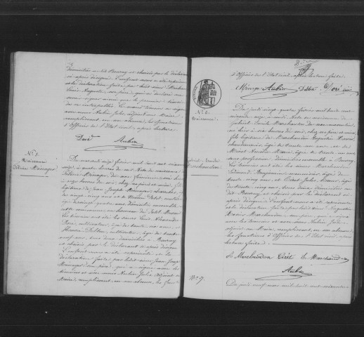 BOURAY-SUR-JUINE. Naissances, mariages, décès : registre d'état civil (1876-1883). 