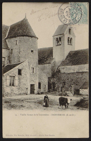 Dannemois.- Vieille ferme de la Louvetière (17 septembre 1903). 
