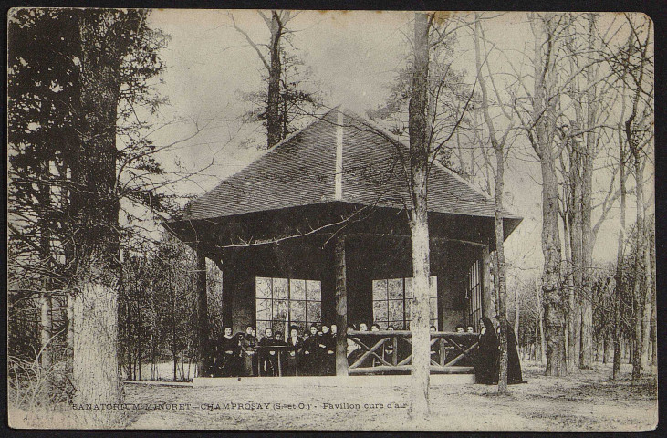 Draveil.- Champrosay. Sanatorium : pavillon, cure d'air (1905). 