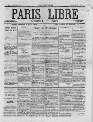 n° 28 (9 mai 1871)
